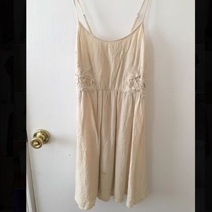 Beige summer dress